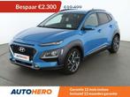Hyundai KONA 1.6 Hybrid Premium 2WD (bj 2020, automaat), Gebruikt, Euro 6, 1580 cc, Blauw