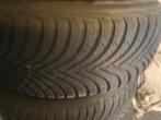 4 winterbanden op peugeot velg 195/65/15, Auto-onderdelen, Ophalen, Gebruikt, 15 inch, Winterbanden