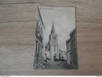 FONTAINE-L'EVEQUE: Rue de Binche et l'église St-Christophe, Collections, Enlèvement ou Envoi, Avant 1920, Affranchie, Hainaut