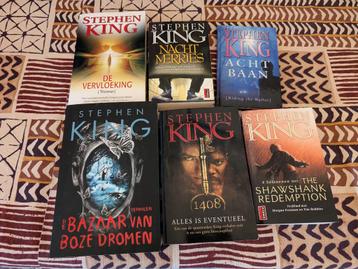Stephen King boeken beschikbaar voor biedingen