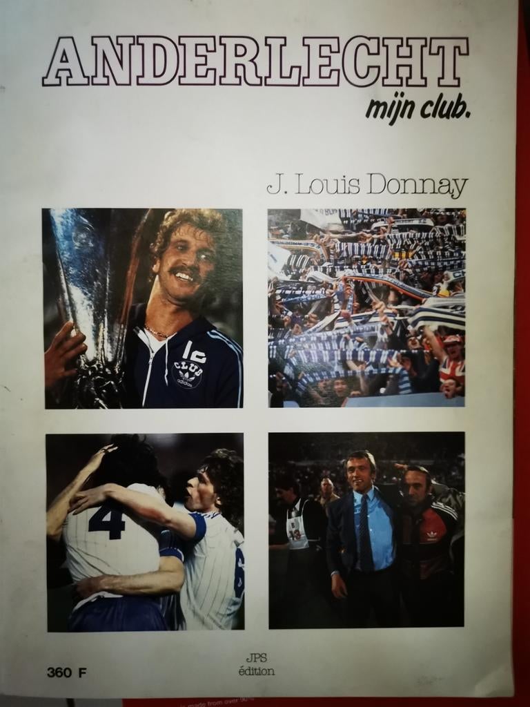 ANDERLECHT, MON CLUB 1982-1983, Livres, Livres de sport, Comme neuf, Enlèvement ou Envoi