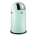 Wesco Pushboy afvalemmer 50L – Design vuilnisbak, Ophalen, Gebruikt, 40 liter of meer, Metaal