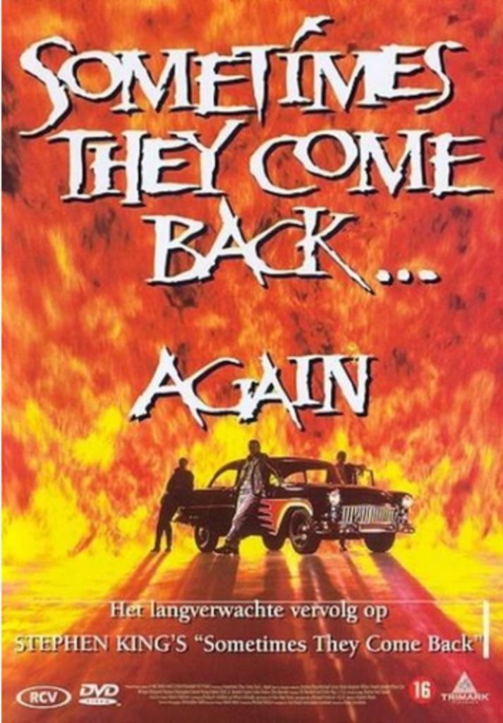 Sometimes They Come Back... Again (1996) Dvd, Cd's en Dvd's, Dvd's | Horror, Gebruikt, Vanaf 16 jaar, Ophalen of Verzenden