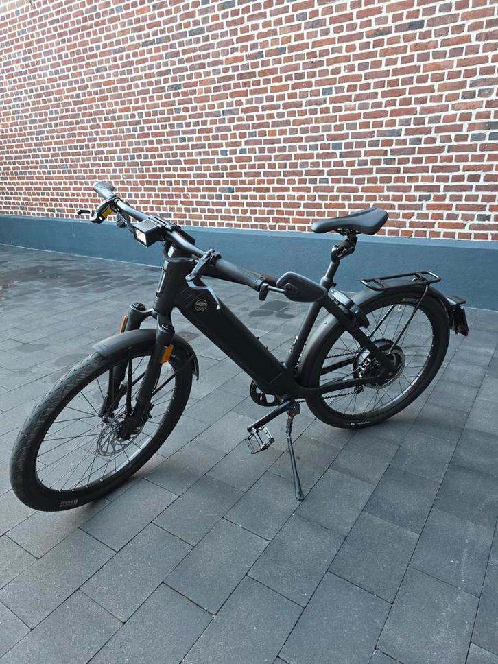 STROMER ST3 sport Large + verende voorvork + verende zadel, Fietsen en Brommers, Elektrische fietsen, Zo goed als nieuw, Stromer