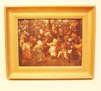 Pieter Bruegel Schilderij 'The Wedding Dance' / Jaar 1560, Antiek en Kunst, Ophalen of Verzenden