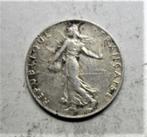 Zilveren munt Frankrijk 50 kt 1917 sower, Postzegels en Munten, Munten | Europa | Niet-Euromunten, Frankrijk, Zilver, Ophalen of Verzenden