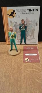 BEELDJE KUIFJE HERGÉ COLLECTIE ALS OFFICIER SYLDAVE, Ophalen of Verzenden, Zo goed als nieuw