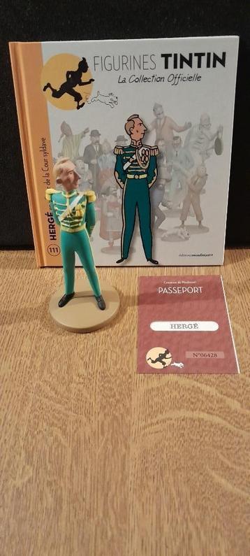 BEELDJE KUIFJE HERGÉ COLLECTIE ALS OFFICIER SYLDAVE beschikbaar voor biedingen
