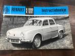 Renault Dauphine gebruikshandleiding boekje R1090 - R1091, Enlèvement ou Envoi