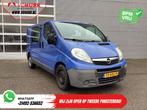 Opel Vivaro 2.5 CDTI 115 pk DC Dubbel Cabine MARGE 2x Schuif, Auto's, Bestelwagens en Lichte vracht, Blauw, Te koop, 0 g/km, Parkeersensor