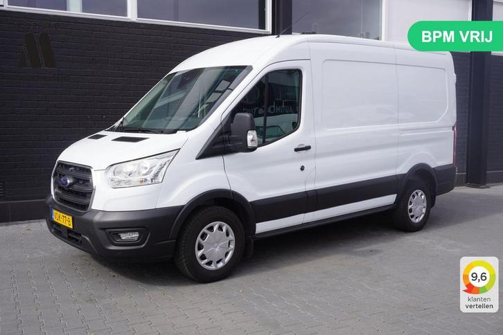 Ford Transit 2.0 TDCI 170PK Automaat L2H2 EURO 6 - Airco - N, Auto's, Bestelwagens en Lichte vracht, Bedrijf, ABS, Airconditioning