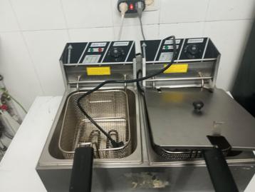 Friteuse électrique Pro, Electroménager, Friteuses, Enlèvement, Comme neuf
