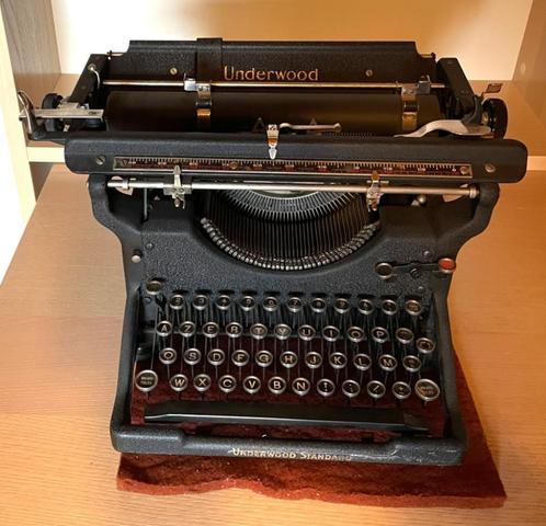 Underwood type 5 schrijfmachine, Antiek en Kunst, Antiek | Kantoor en Zakelijk, Ophalen of Verzenden