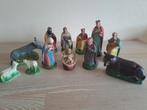 Kerstfiguren vintage, Gebruikt, Ophalen of Verzenden, Religie
