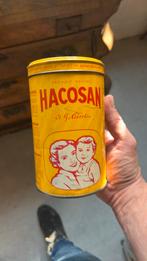 Blikken doos met kuifje punt. “hocosan”, Ophalen