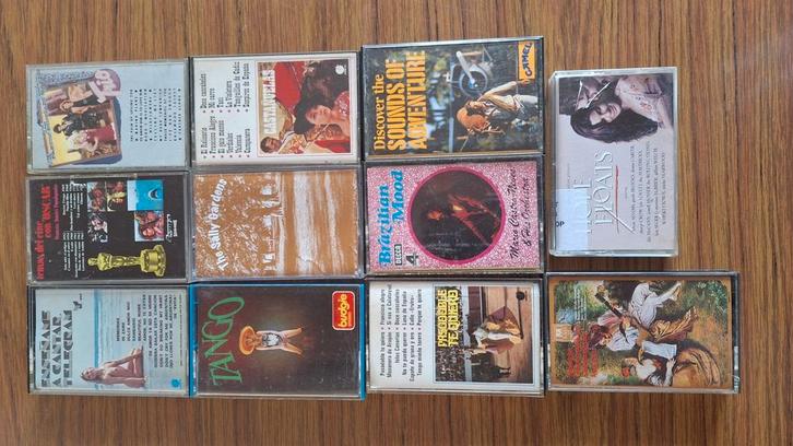 Cassette bandjes 11 stuks aan 5 euro, Cd's en Dvd's, Cassettebandjes, Ophalen of Verzenden