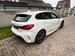 Bmw 118i  pack m  ( accidenté) 104.437 km, Auto's, BMW, 1 Reeks, Wit, 5 deurs, Leder en Alcantara