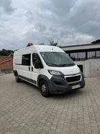 Peugeot Boxer 2017 6zit dubbel cabine  (Overname mogelijk), Wit, 120 kW, Bedrijf, 6 zetels