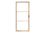 Eiken deur met glas | Binnendeur Varik | Op voorraad, Doe-het-zelf en Bouw, Deuren en Vliegenramen, Binnendeur, Nieuw, Ophalen of Verzenden