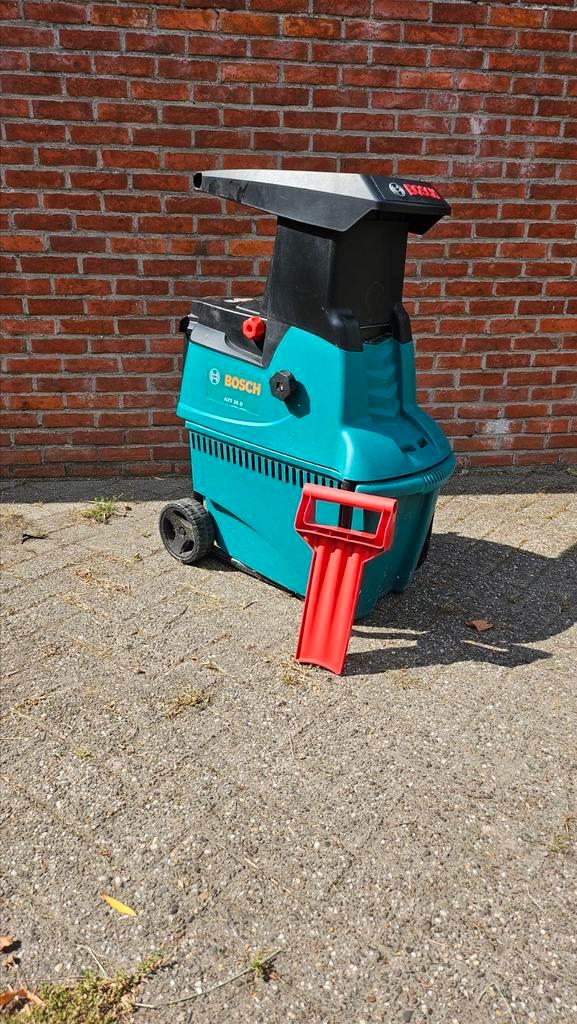 Bosch hakselaar axt 25 d, Tuin en Terras, Hakselaars, Zo goed als nieuw, Ophalen