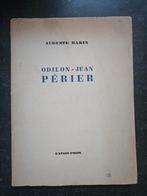 Auguste Marin. Odilon-Jean Périer, livre signé, Enlèvement ou Envoi, Comme neuf