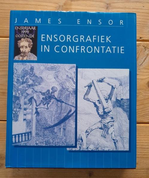 Ensorgrafiek in confrontatie - Hostyn Norbert - 346 pagina's, Boeken, Kunst en Cultuur | Beeldend, Zo goed als nieuw, Schilder- en Tekenkunst