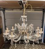 Lustre style Marie Thérèse 10 branches, Ophalen