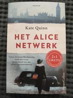 Het Alice netwerk/Kate Quinn, Ophalen of Verzenden, Zo goed als nieuw