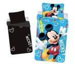 Mickey Mouse Dekbedovertrek Lightning in the Dark 140 x 200, Kinderen en Baby's, Kinderkamer | Beddengoed, Blauw, Dekbedovertrek