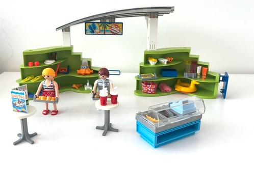 Playmobil Winkel met snackbar 6672, Kinderen en Baby's, Speelgoed | Playmobil, Zo goed als nieuw, Ophalen