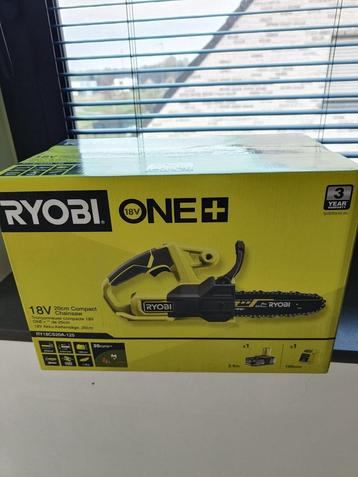RYOBI ONE+ accukettingzaag RY18CS20A-125 incl batterij/lader beschikbaar voor biedingen
