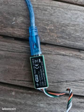 cable de programmation Graupner 7168.6 USB-interface- HoTT beschikbaar voor biedingen