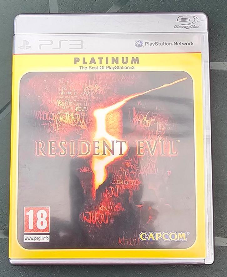 Ps3 playsttion resident evil 5 +18 capcom, Games en Spelcomputers, Games | Sony PlayStation 3, Zo goed als nieuw, Avontuur en Actie