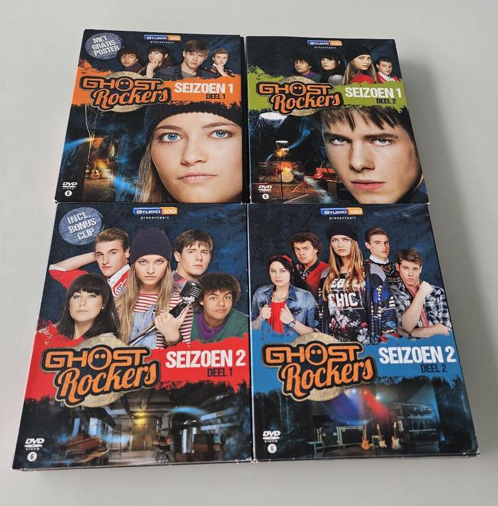 DVD boxen: Ghost Rockers seiz 1 , 2 en 4 + film + 4 cd's, Cd's en Dvd's, Dvd's | Kinderen en Jeugd, Film, Ophalen