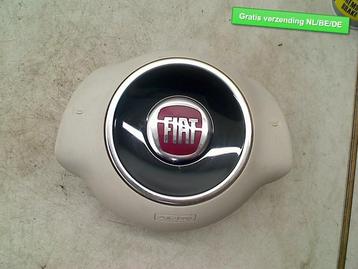 AIRBAG STUUR grijs beige Fiat 500 (312) (735452882) beschikbaar voor biedingen