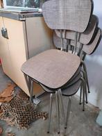 4 Formica stoelen, Huis en Inrichting, Ophalen, Gebruikt, Vier