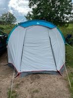 Tent Arpenaz 4.1 met B&F slaapplek, Caravans en Kamperen, Ophalen, Gebruikt