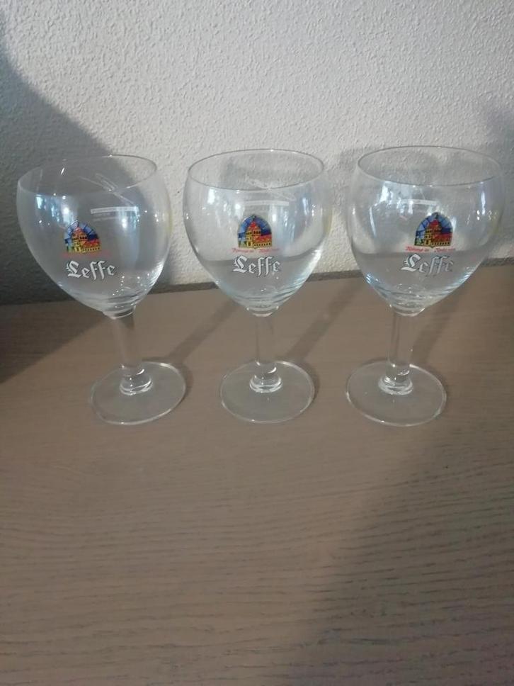 LEFFE OLLY,CEULENAERE JASON BLANCKAERT KOBE DESRAMAULTS kado, Verzamelen, Biermerken, Zo goed als nieuw, Leffe, Ophalen of Verzenden