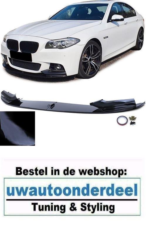 Spoiler Glans Zwart 1 Spijl Voor Bmw 5 Serie F10 F11 M Pack, Auto diversen, Tuning en Styling, Verzenden