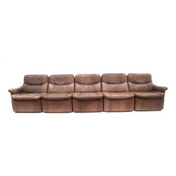 Canapé XXL vintage Element De Sede des années 60 et 70 rétro, Envoi