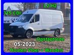 Mercedes-Benz Sprinter 315 / 25.990€ + BTW / 05-2023 / L2H2, Auto's, Mercedes-Benz, Monovolume, Wit, Bedrijf, 5 deurs