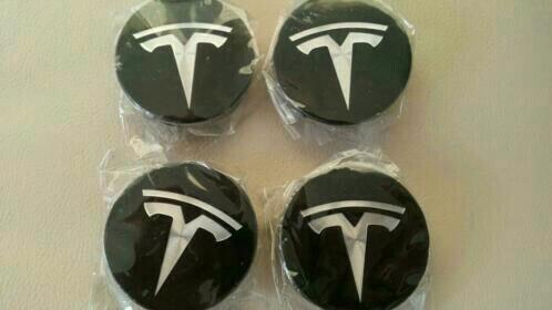 Tesla 3/S/X wieldoppen/center caps dia 56 mm, Auto diversen, Wieldoppen, Nieuw, Ophalen of Verzenden