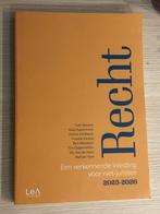 Een verkennende inleiding voor niet-juristen, Boeken, Verzenden, Nieuw, Hoger Onderwijs, LeA uitgevers