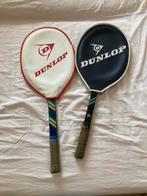 Vintage houten tennis racketten Dunlop, Raquette, Utilisé, Enlèvement ou Envoi, Dunlop
