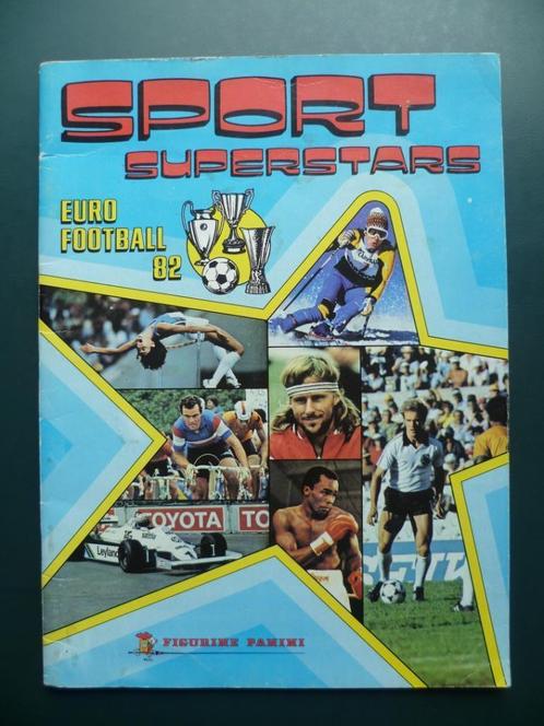Panini stickers album Voetbal Sport Superstars Euro Football, Collections, Collections Autre, Comme neuf, Enlèvement ou Envoi