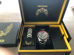 Sportieve herenhorloge Holler Invictus, Staal, Staal, Polshorloge, Zo goed als nieuw