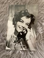 Oude postkaart Romy Schneider onbeschreven., Ophalen