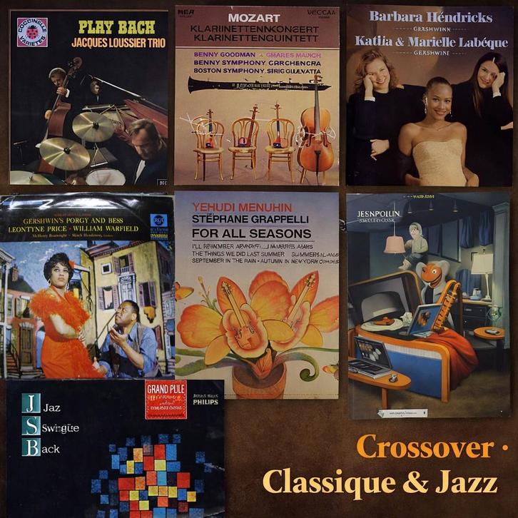 Lot vinyles Jazz & Classique – Crossover., CD & DVD, Vinyles | Jazz & Blues, Utilisé, Jazz, 12 pouces, Enlèvement ou Envoi