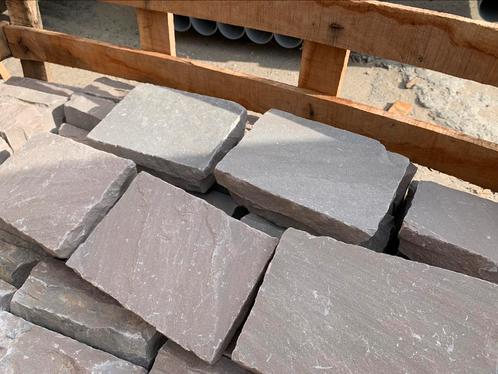 Kinderkoppen platines kandla grey grote voorraad bestrating, Tuin en Terras, Grind, Keien en Split, Nieuw, Kei, Multi, Zandsteen