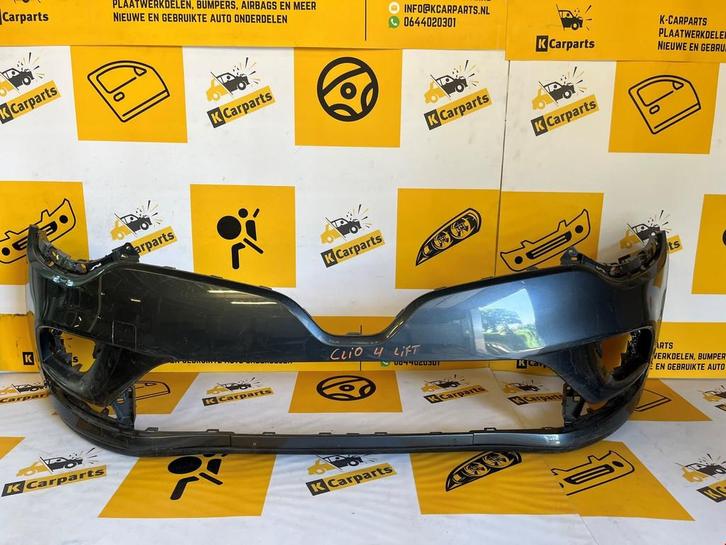 Voorbumper Renault Clio 4 16/19 facelift bumper 620221630R, Auto-onderdelen, Carrosserie, Bumper, Renault, Voor, Gebruikt